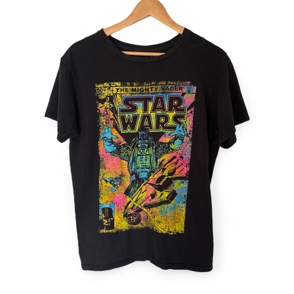 MAD Engine Tops - Star Wars The Mighty Vader T-Shirt , Large